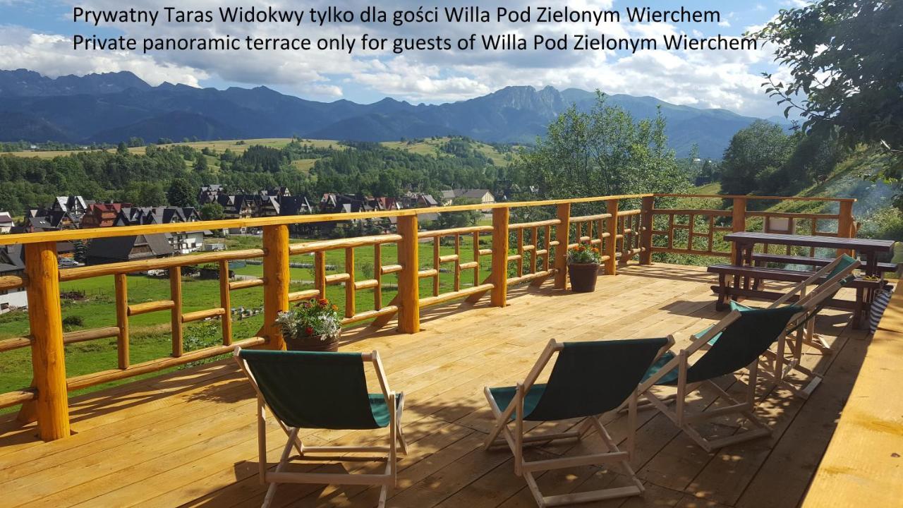 Willa Pod Zielonym Wierchem Zakopane Eksteriør bilde
